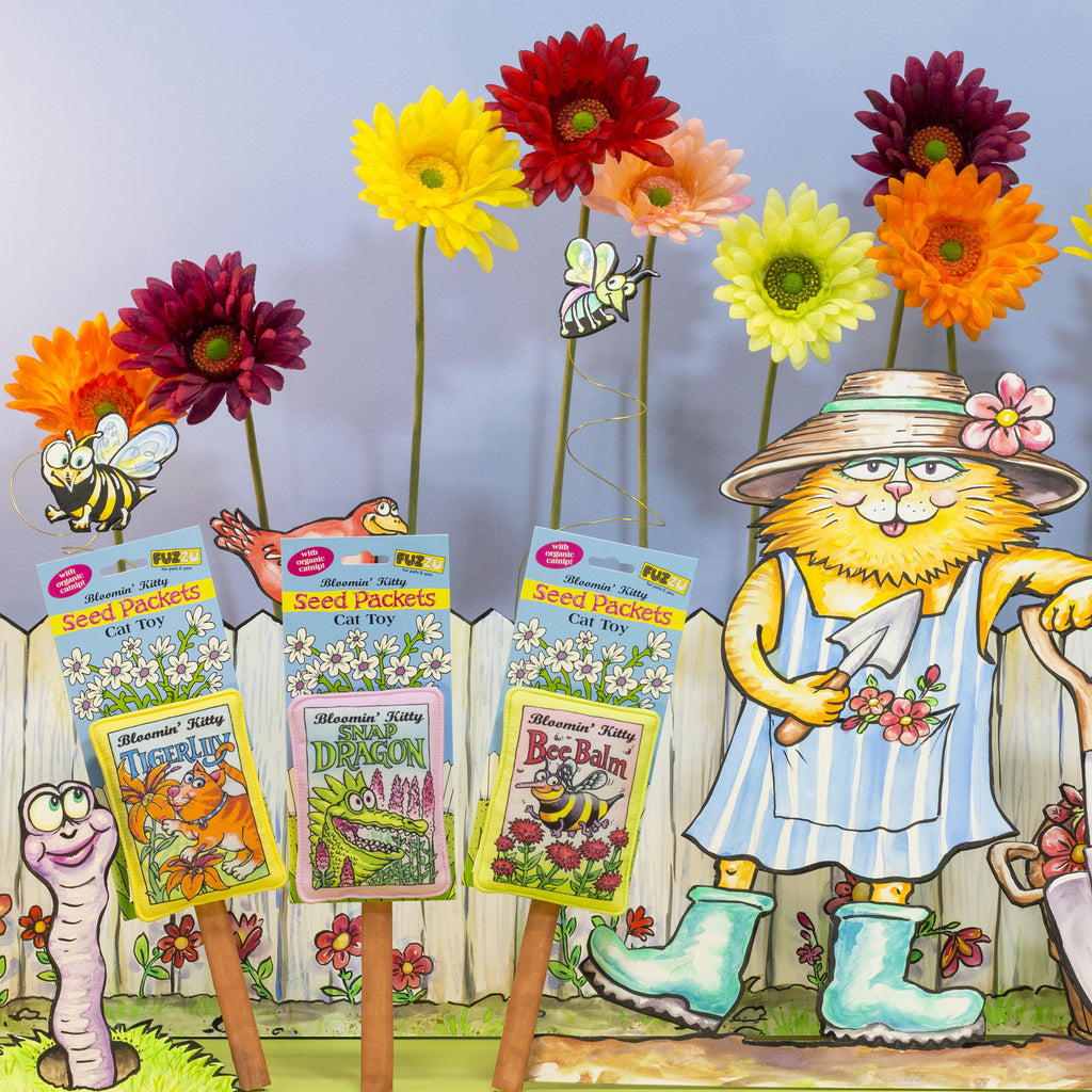 Bloomin’ Kitty<br>Seed Packets for Cats